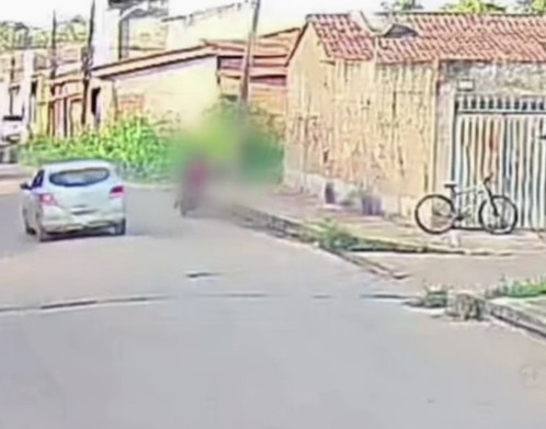 Câmeras flagram execução de jovem a tiros no bairro Mutirão, em Imperatriz