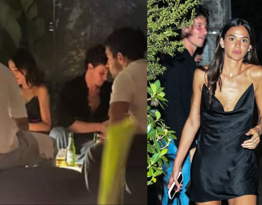 Bruna Marquezine e Shawn Mendes são flagrados em clima de romance no Rio de Janeiro