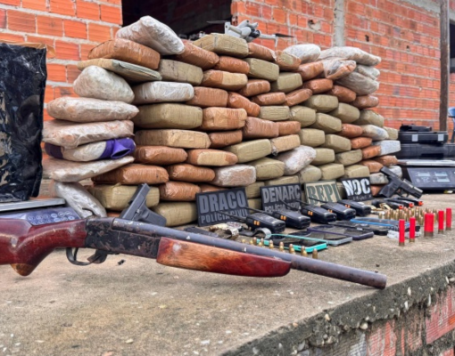 Mais 400 kg de drogas são localizados em Caxias após apreensão de 100 kg