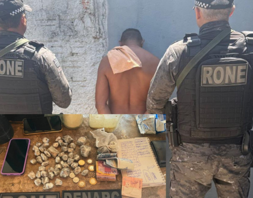 Homem é preso com 47 porções de maconha durante operação na Zona Norte de Teresina
