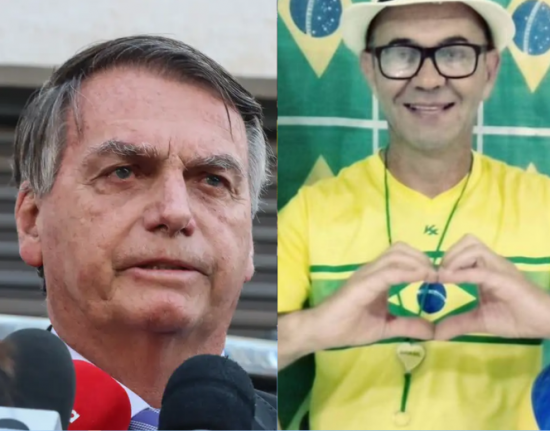 Bolsonaro sobre homem que se explodiu no STF: “Maluco”