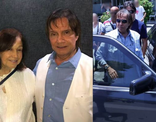 Roberto Carlos se despede da última irmã viva, Norma Braga