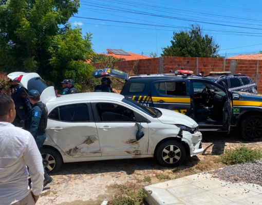 Motorista de aplicativo com mandado de prisão é preso após fugir de abordagem da PRF em Parnaíba