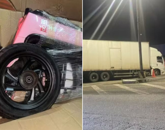 Receita apreende 150 motos elétricas que seriam levadas a Teresina