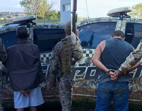 Dois homens são presos com droga e revólver no Sul do Piauí