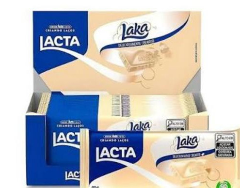 Anvisa determina recolhimento de chocolate Laka após erro grave no rótulo