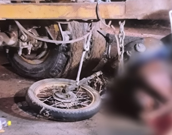 Motociclista morre após colisão com caminhão de cana na PI-112 em União