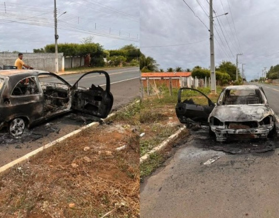Carro de atleta piauiense é destruído por incêndio durante treino na BR-316
