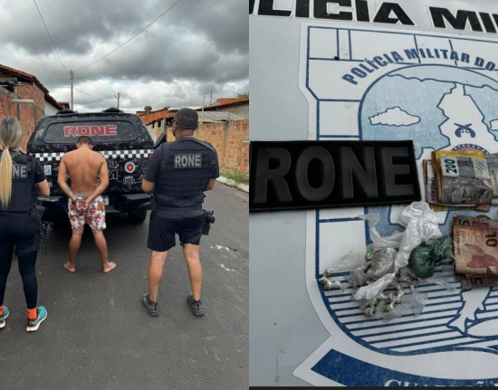 Homem é preso em Campo Largo com quase 70 pedras de crack