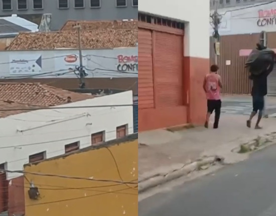 Dupla invade comércio pelo telhado, furta produtos e é presa no Centro de Teresina