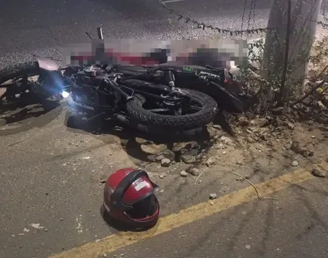 Motociclista morre ao bater contra poste na zona Sudeste de Teresina