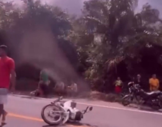 Motociclista morre no local após colisão com ciclista em rodovia de Teresina