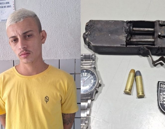 Suspeito é preso por porte ilegal de arma de fogo na Zona Sudeste de Teresina