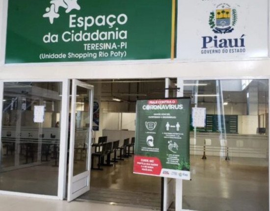 Espaço da Cidadania do Rio Poty mudará para Teresina Shopping