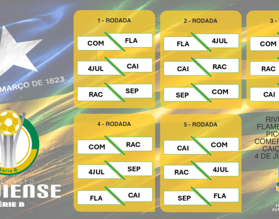 FFP define tabela da Série B do Piauiense 2026 com estreia marcada para setembro