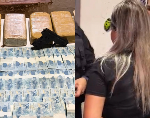 Três pessoas são presas com 10 kg  drogas e dinheiro em Picos