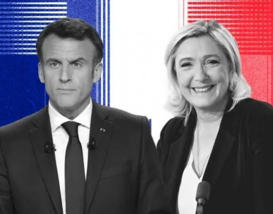 Emmanuel Macron perde 1° turno das eleições para o partido de direita de Marine Le Pen