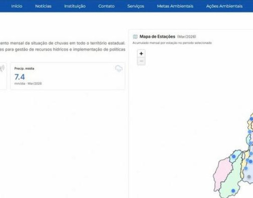 Semarh lança plataformas para acompanhar chuvas e qualidade da água no Piauí