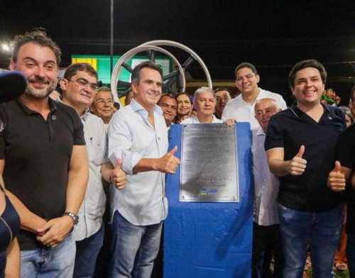 Ciro Nogueira inaugura obra e anuncia novos investimentos em São Miguel do Tapuio