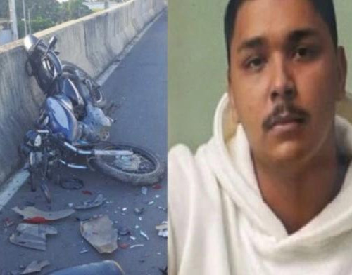 Motociclista que caiu do Viaduto da Tabuleta morre no HUT