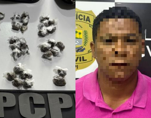 Suspeito foragido é capturado e ponto de drogas é fechado em Teresina
