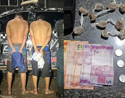 Adolescentes são apreendidos com drogas após tentativa de fuga em Piripiri