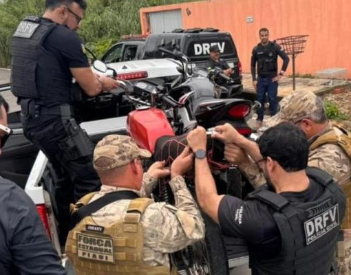 Operação apreende motos e carro adulterados na zona Sul de Teresina