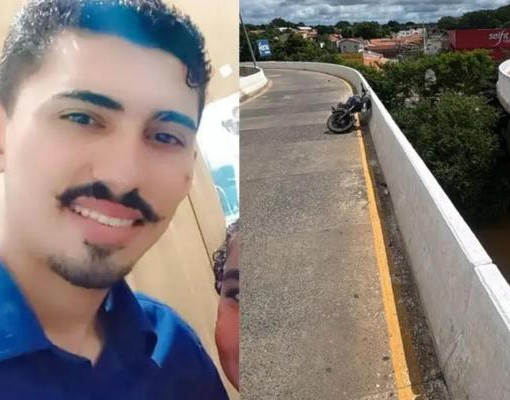 Motociclista cai da Ponte da Amizade e desaparece após acidente é identificado