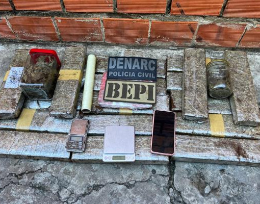 Polícia apreende mais de 20 kg de maconha durante operação em Teresina