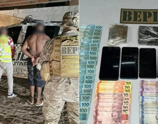 Mototaxista é preso suspeito de entregar drogas no interior do Piauí