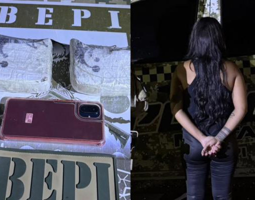 Mulher suspeita de tráfico é detida com drogas durante patrulhamento em Picos