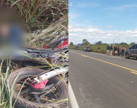 Jovem de 23 anos é encontrado morto ao lado de moto na BR-343 no Piauí