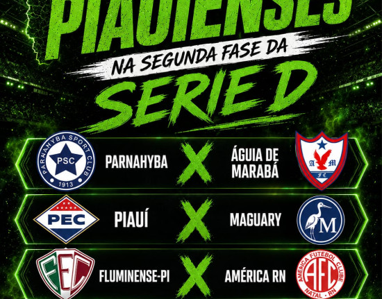 Série D entra no mata-mata e clubes do Piauí buscam vaga na próxima fase