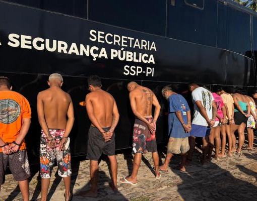 Policia civil cumpre mais de 100 mandados contra organização criminosa no litoral do Piaui
