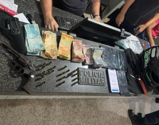 Suspeito de série de assaltos é baleado e preso após atirar contra policiais em Piripiri