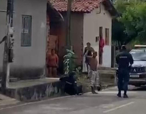 Homem morre após atingir policial com facão durante ação da PM em Campo Maior