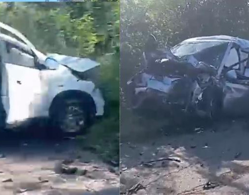 Colisão frontal entre carros deixa vários feridos na BR-343, no Norte do Piauí