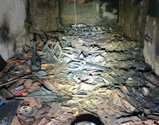 Loja de peças para motos é destruída por incêndio em Simplício Mendes