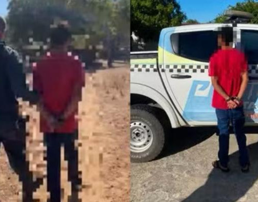 Homem é preso após ameaçar matar a própria irmã na zona rural de Pio IX no Piauí