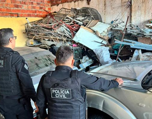 Cinco suspeitos são presos por furtar condensadores e vender cobre em Teresina