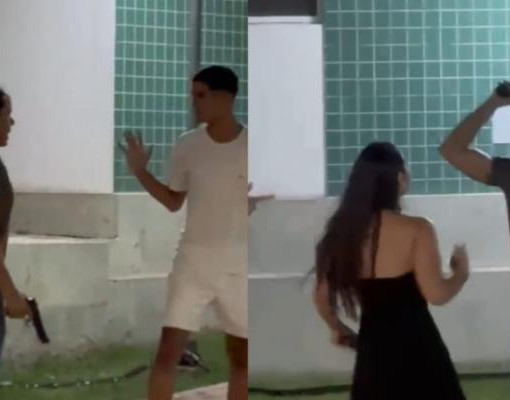 “Arma era de brinquedo”, diz defesa sobre briga entre homem e jovens em condomínio