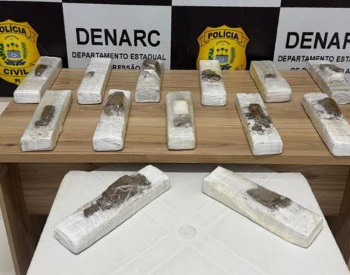 “Abastecedor” do tráfico é preso com carga de maconha na zona Sul de Teresina