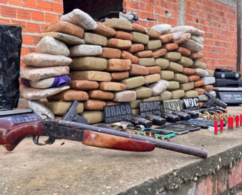Mais 400 kg de drogas são localizados em Caxias após apreensão de 100 kg