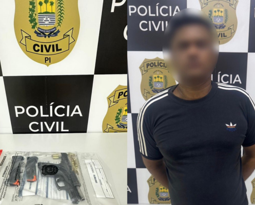 Polícia prende homem com arma restrita durante operação na zona sul