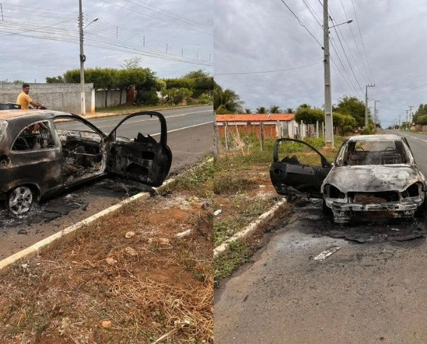 Carro de atleta piauiense é destruído por incêndio durante treino na BR-316