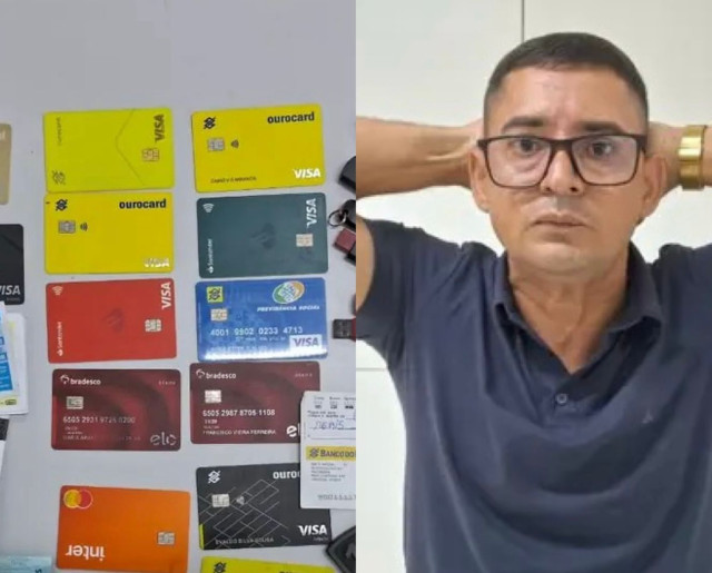 Suspeito de golpes em agência bancária é preso dentro de shopping em Timon