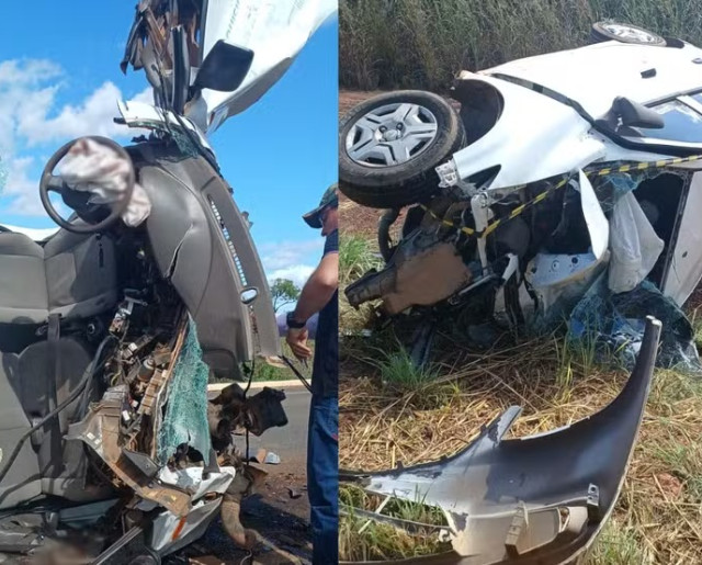 Colisão entre carro e caminhonete deixa dois mortos o Sul do Piauí