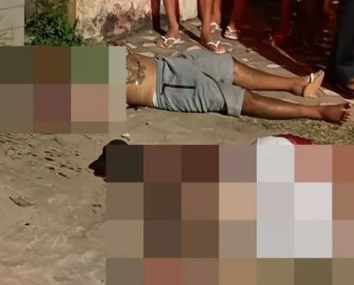 Ataque a tiros deixa um morto e um ferido no centro de Matias Olímpio