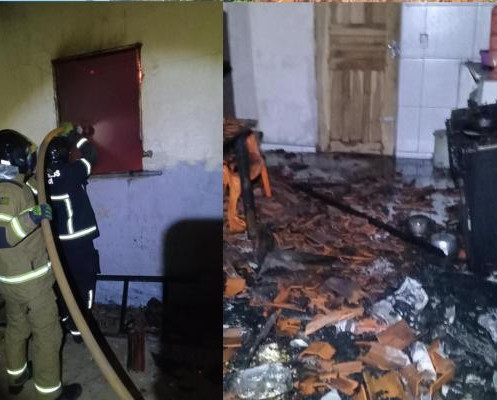 Homem joga coquetel molotov e casa é destruída pelo fogo em Luís Correia