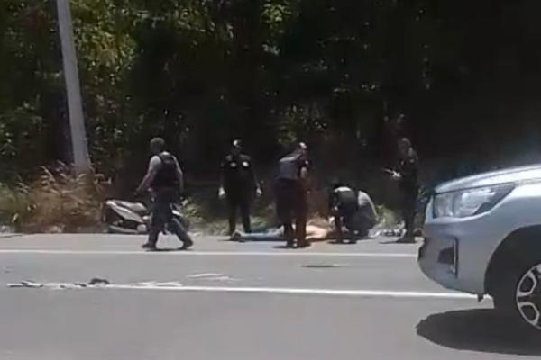 Homem é assassinado com tiro na nuca próximo a condomínio de luxo na zona Leste de Teresina